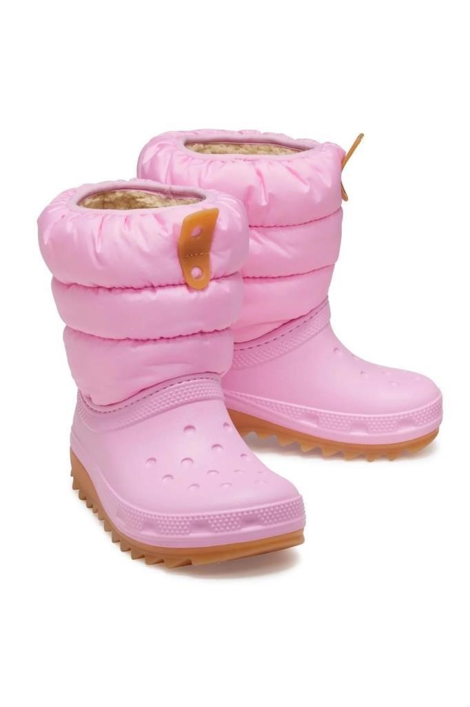 CROCS 207684-CLCS NEO PUFF BOOT 6XQ-PINK TW ÇOCUK BOT