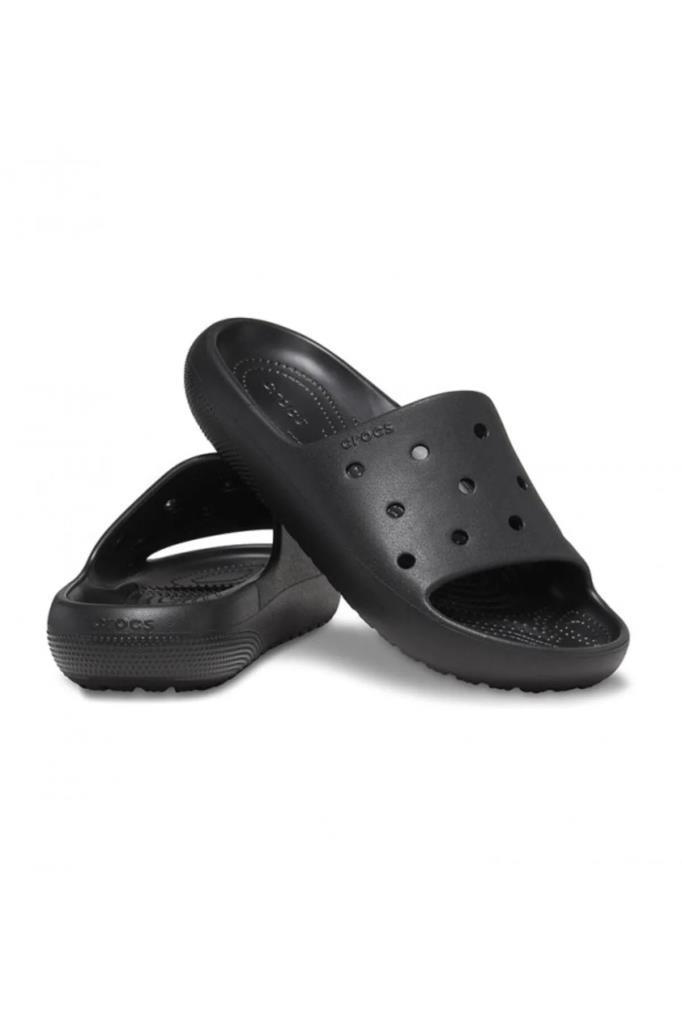 CROCS 209401-CLASSIC SLIDE V2 001-BLACK KADIN TERLİK