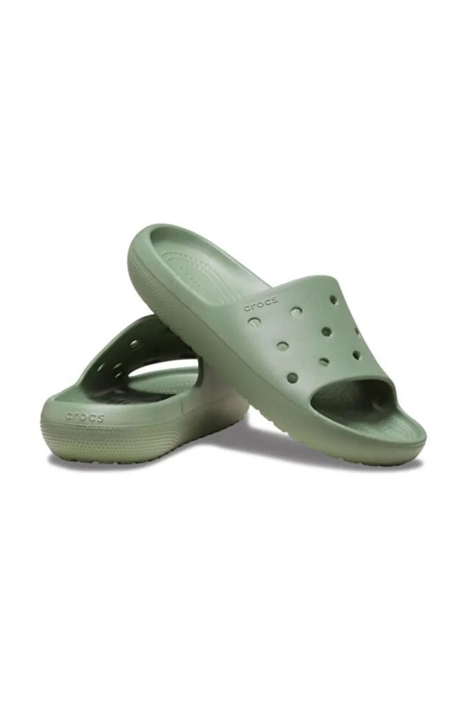 CROCS 209401-CLASSIC SLIDE V2 308-MOSS ERKEK TERLİK