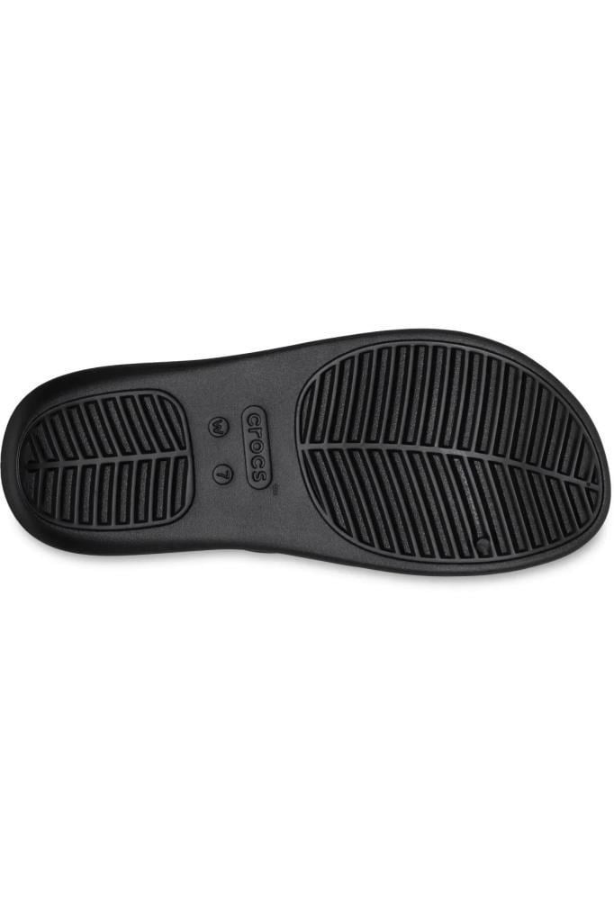 CROCS 209587 - GATAWAY STRAPPY 001- BLACK PARMAK ARASI KADIN TERLİK