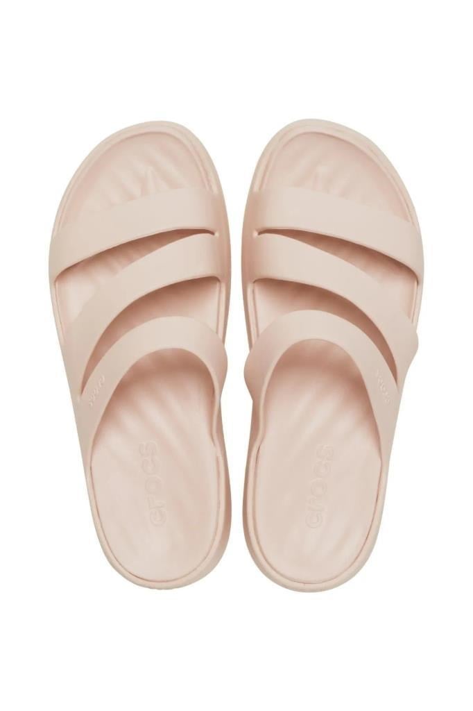 CROCS 209587 - GATAWAY STRAPPY 6UR-QUARTZ PARMAK ARASI KADIN TERLİK