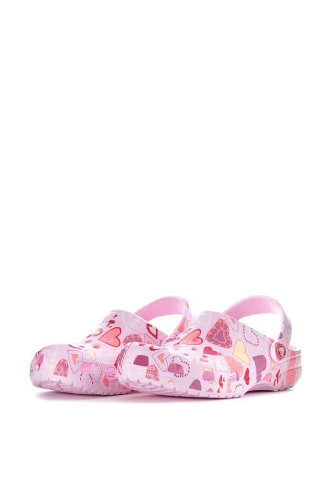 CROCS 209682-CLASSIC VDAY CLOG 7CI-PINK KADIN TERLİK