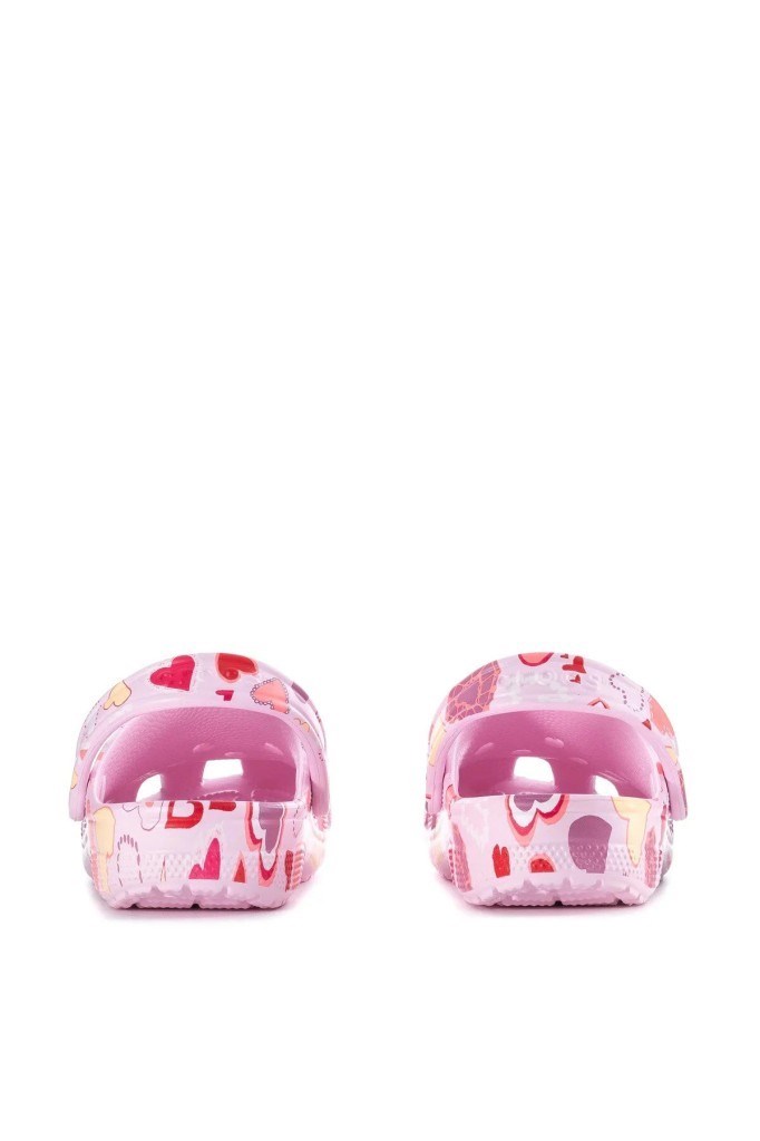CROCS 209682-CLASSIC VDAY CLOG 7CI-PINK KADIN TERLİK