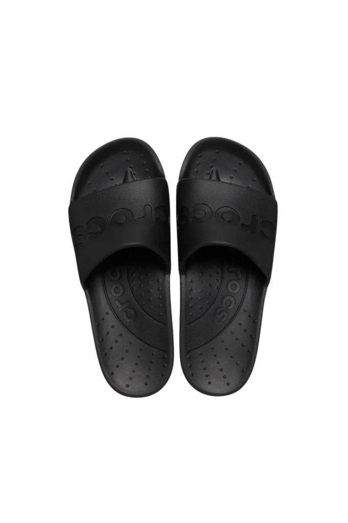 CROCS 210088-CORCS SLIDE 001-BLACK UNİSEX TERLİK