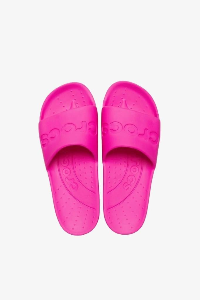 CROCS 210088-CORCS SLIDE 6TW-PINK CRUSH KADIN TERLİK