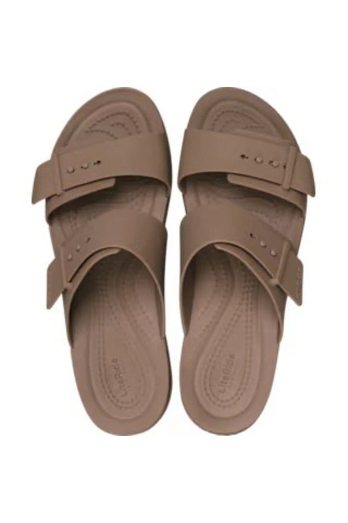 CROCS 211215-BROOKLYN BUCKLE LOW 2Q9-LATTE KADIN TERLİK