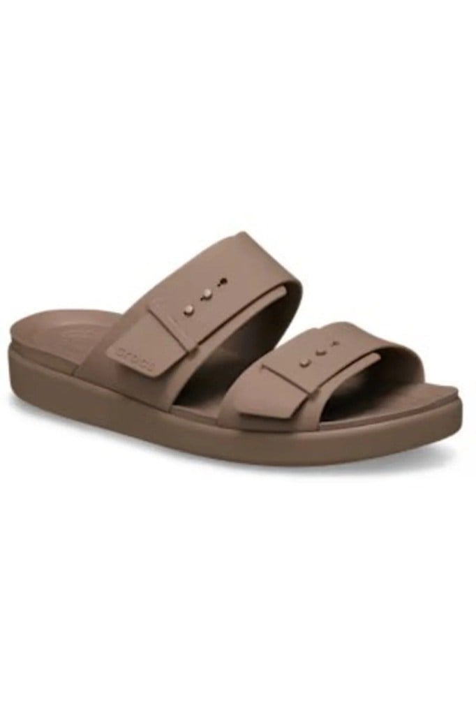 CROCS 211215-BROOKLYN BUCKLE LOW 2Q9-LATTE KADIN TERLİK