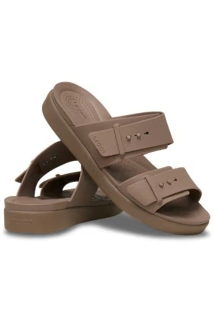 CROCS 211215-BROOKLYN BUCKLE LOW 2Q9-LATTE KADIN TERLİK