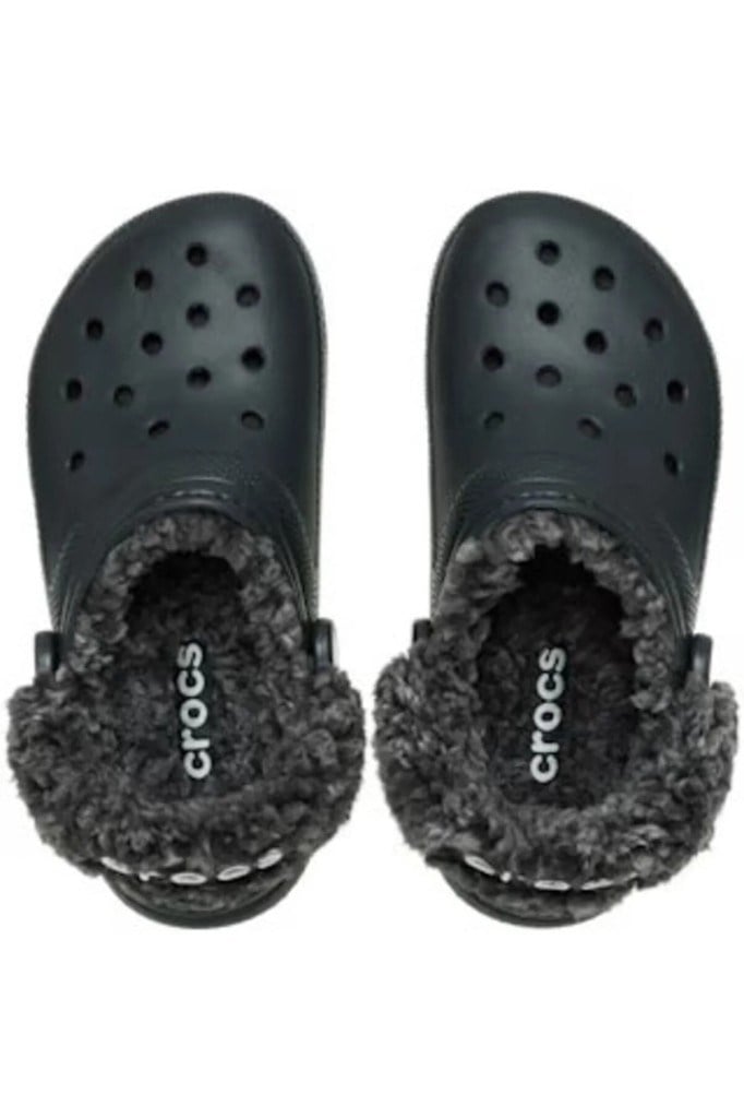 CROCS 211396-CLSC FLC LINED CG 001-BLACK KADIN TERLİK