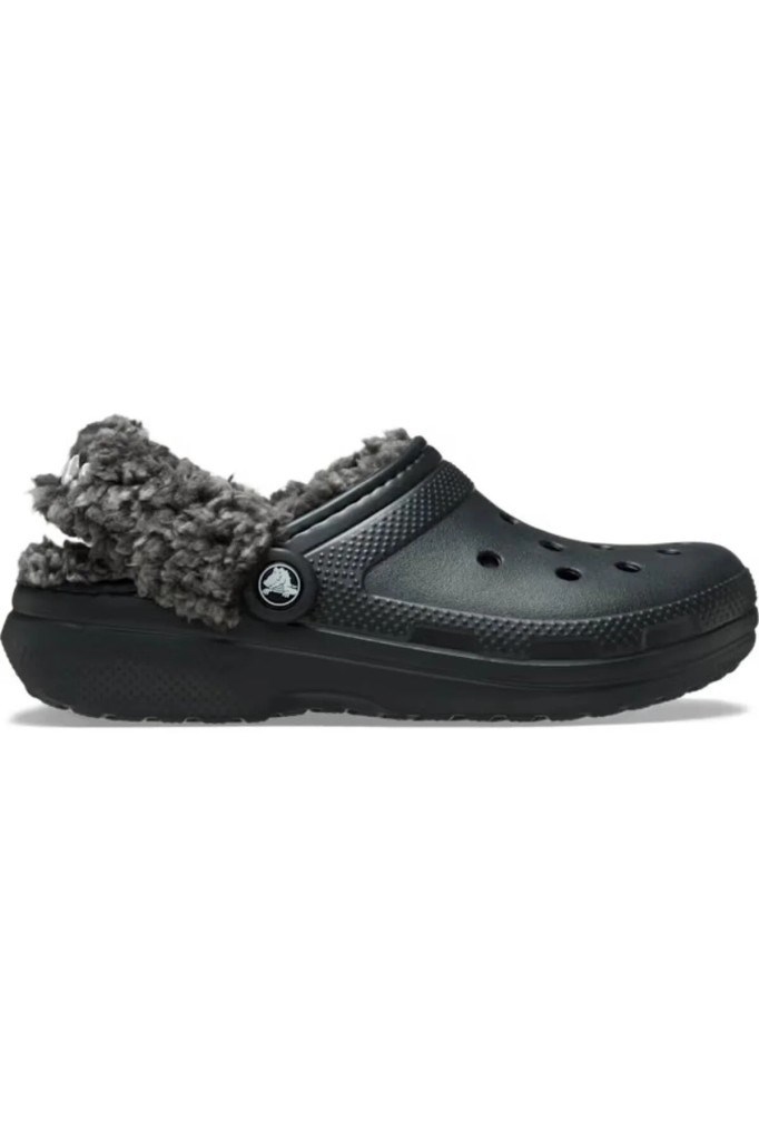 CROCS 211396-CLSC FLC LINED CG 001-BLACK KADIN TERLİK