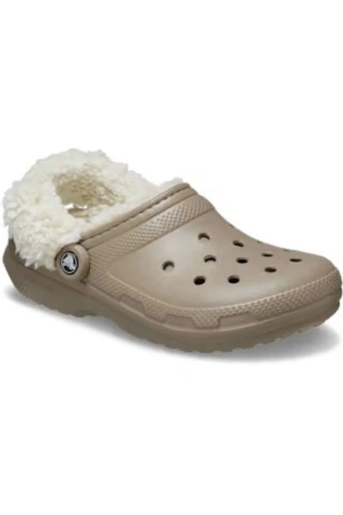 CROCS 211396-CLSC FLC LINED CG 195-MUSHROOM KADIN TERLİK