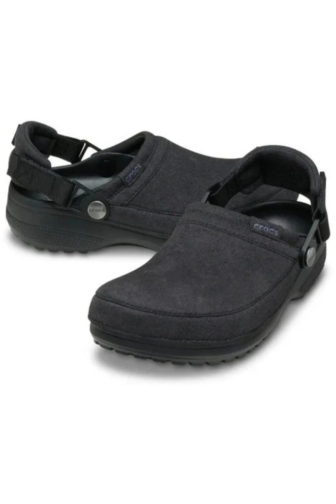 CROCS 211930-CRFTD VEGAN SD CG 001-BLACK KADIN TERLİK