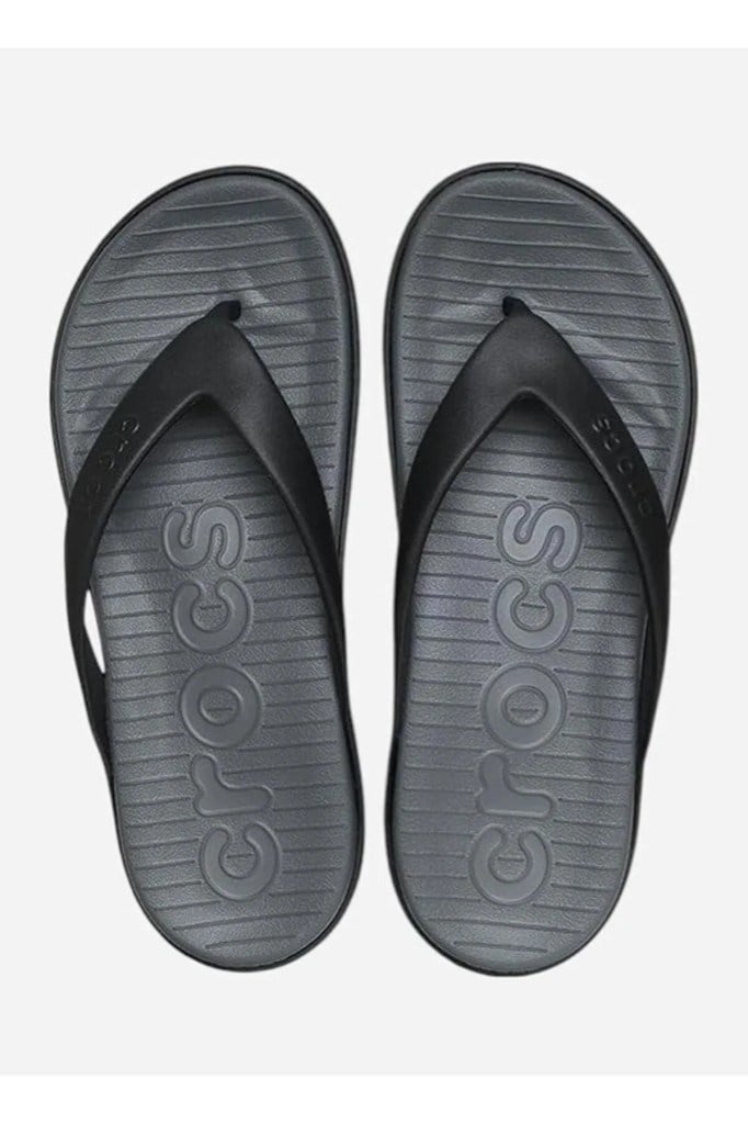 CROCS 212035-COAST FLIP 0DD-BLACK/SLATE PARMAK ARASI ERKEK TERLİK