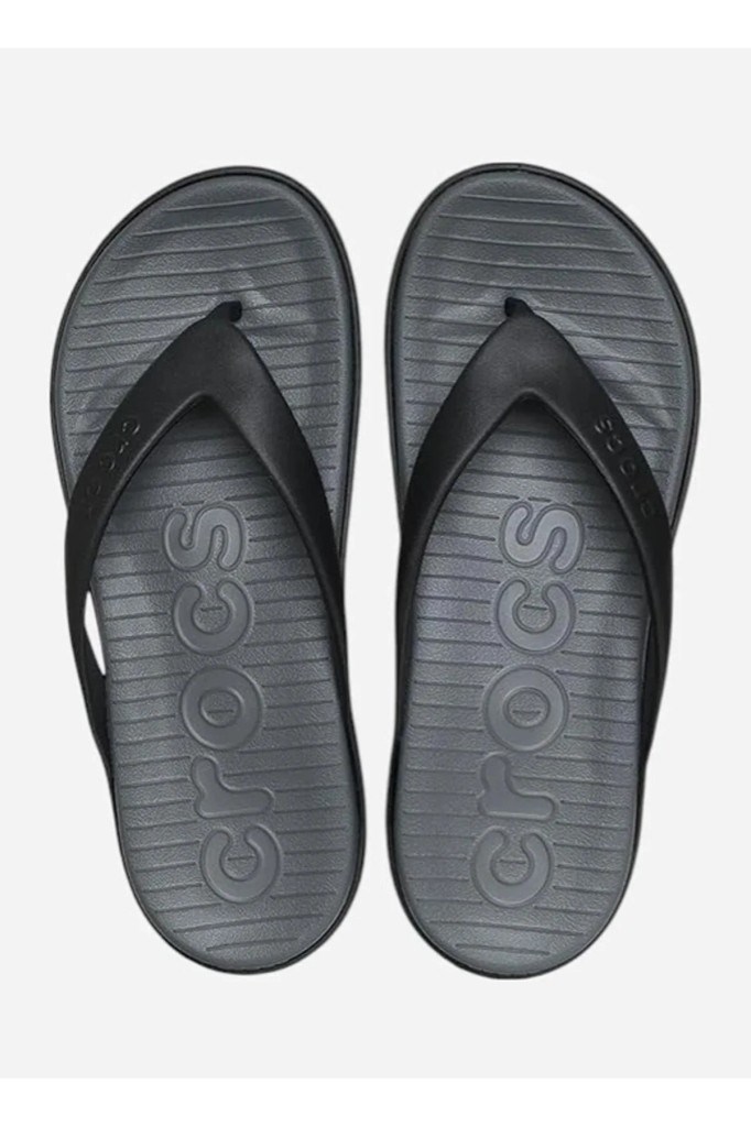 CROCS 212035-COAST FLIP 0DD-BLACK/SLATE PARMAK ARASI ERKEK TERLİK