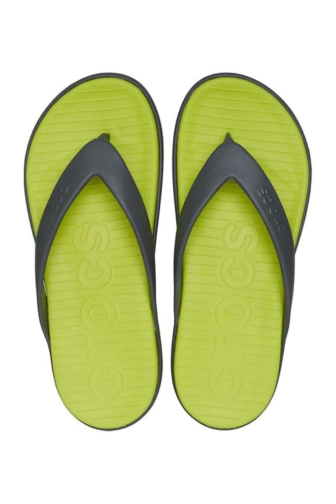 CROCS 212035-COAST FLIP 0GG-SLATE GREY PARMAK ARASI ERKEK TERLİK