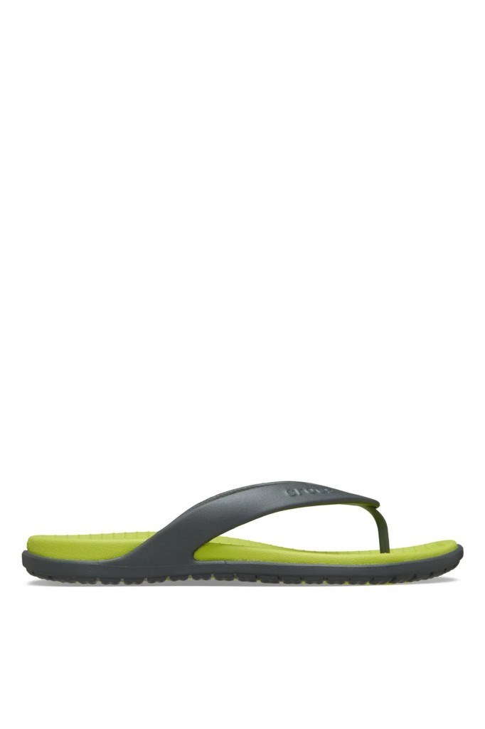 CROCS 212035-COAST FLIP 0GG-SLATE GREY PARMAK ARASI ERKEK TERLİK