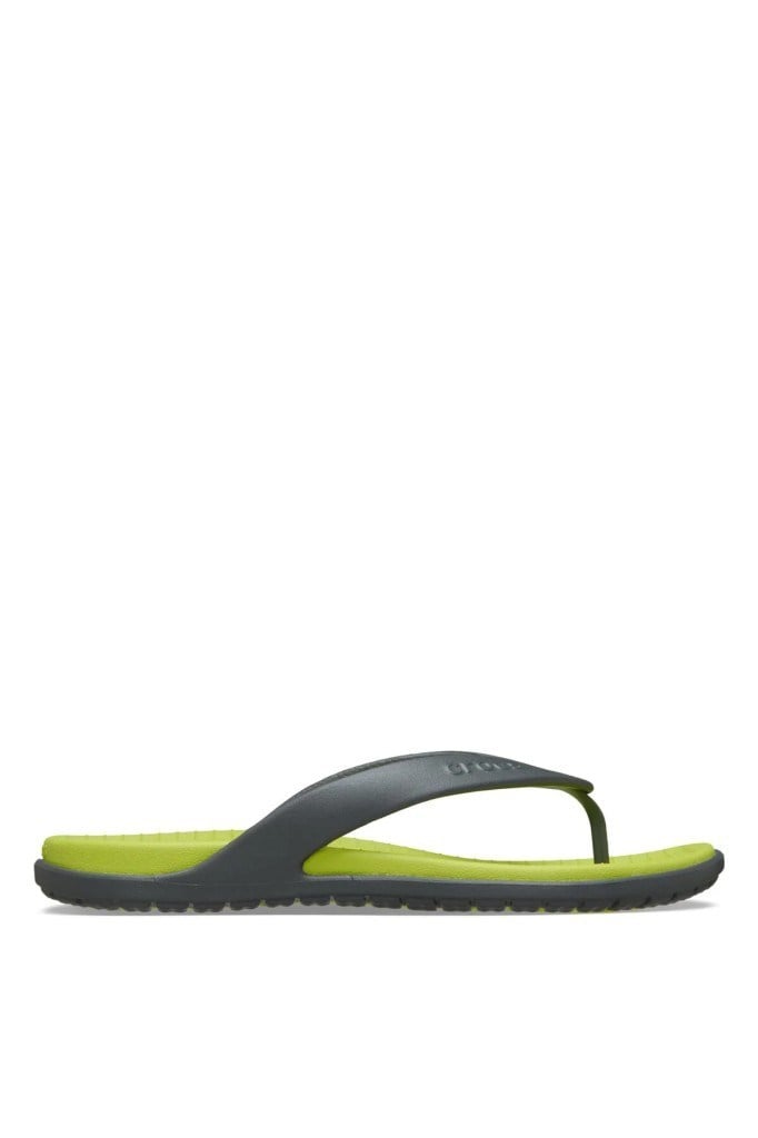 CROCS 212035-COAST FLIP 0GG-SLATE GREY PARMAK ARASI ERKEK TERLİK