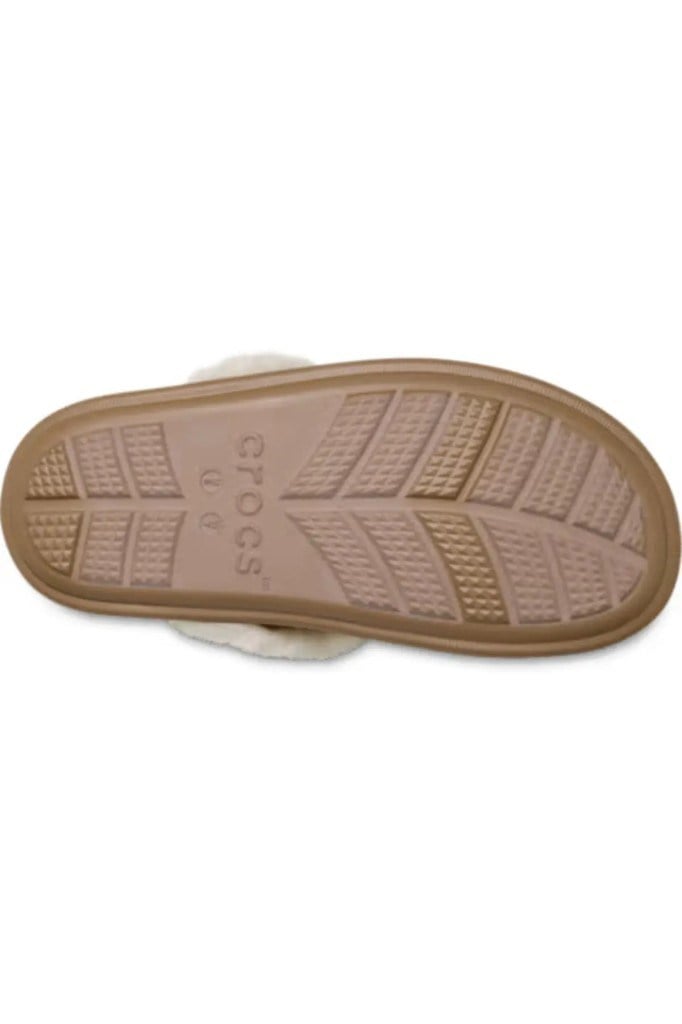 CROCS 212143-CLASSIC FUZZ SCUFF 2EY-SEPIA UNİSEX TERLİK