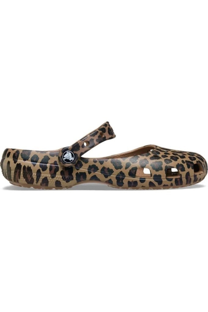 CROCS 212478-CLS ANIMAL BALLET 2LD-SEPIA KADIN TERLİK