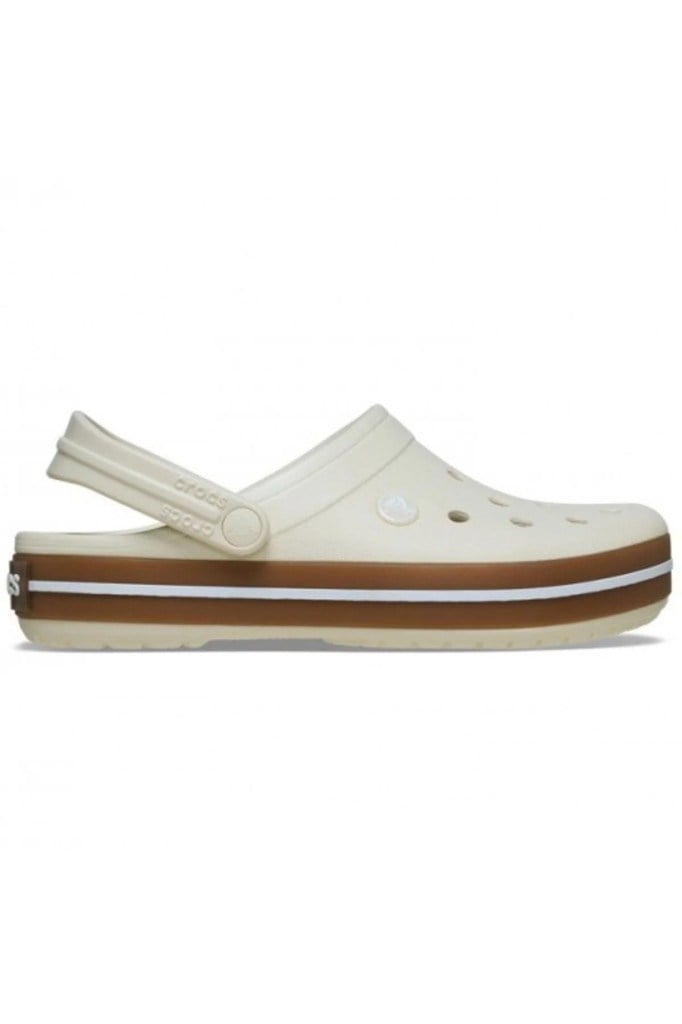 CROCS 212756-CROCBAND GUM CLOG 2MD-WHITE UNİSEX TERLİK