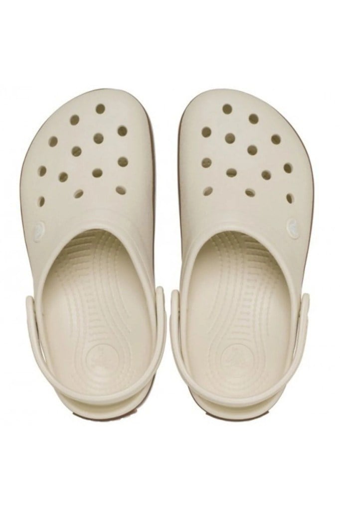 CROCS 212756-CROCBAND GUM CLOG 2MD-WHITE UNİSEX TERLİK