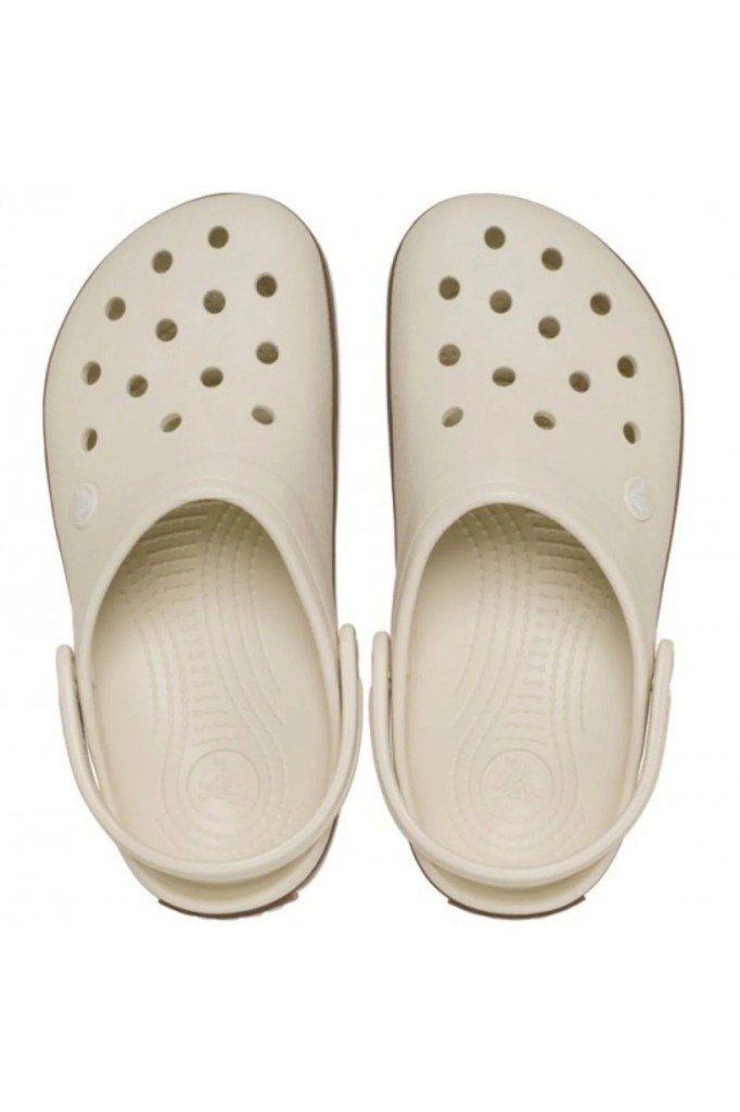CROCS 212756-CROCBAND GUM CLOG 2MD-WHITE UNİSEX TERLİK
