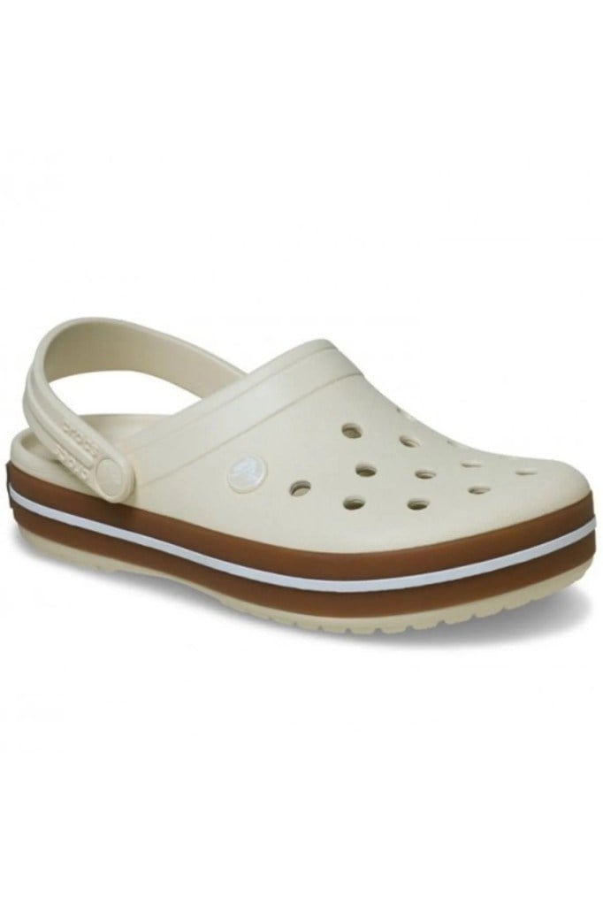 CROCS 212756-CROCBAND GUM CLOG 2MD-WHITE UNİSEX TERLİK
