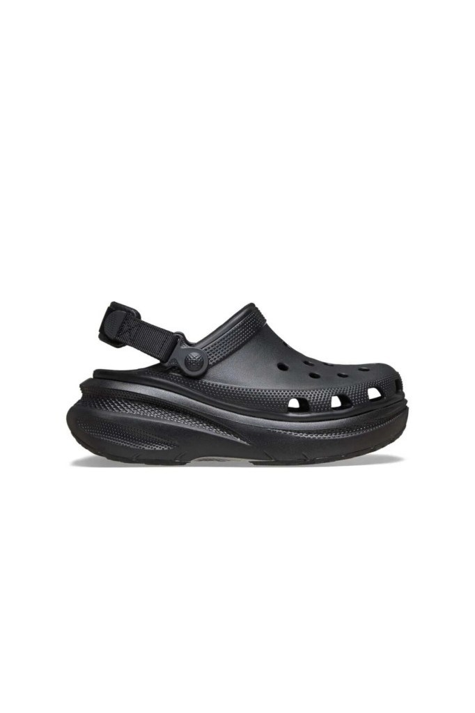 CROCS 213448-NEW CRUSH CLOG 001-BLACK KADIN TERLİK