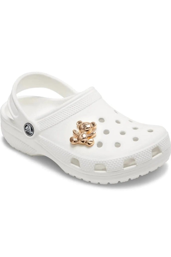 CROCS JIBBITZ 10011085-GOLD TEDDY BEAR UNI NS TERLİK SÜSÜ