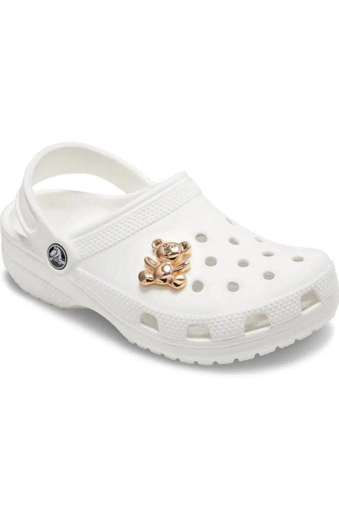 CROCS JIBBITZ 10011085-GOLD TEDDY BEAR UNI NS TERLİK SÜSÜ
