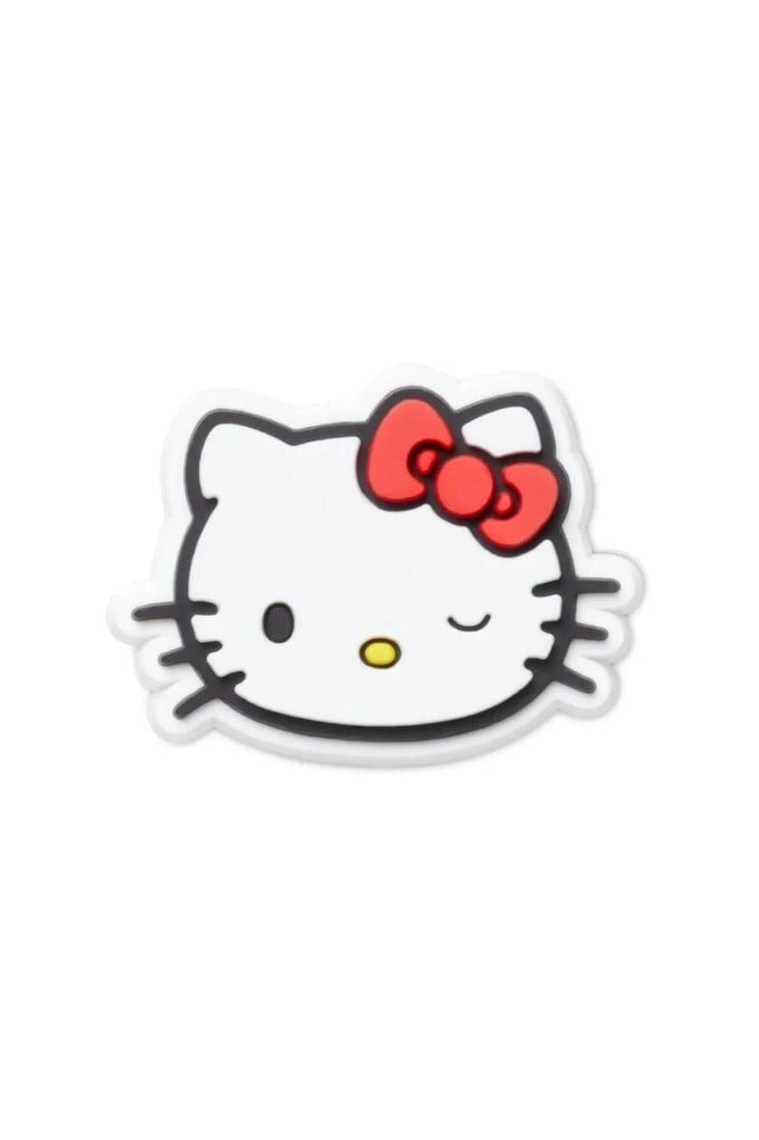 CROCS JIBBITZ 10012840-HELLO KITTY HEAD UNI NS TERLİK SÜSÜ