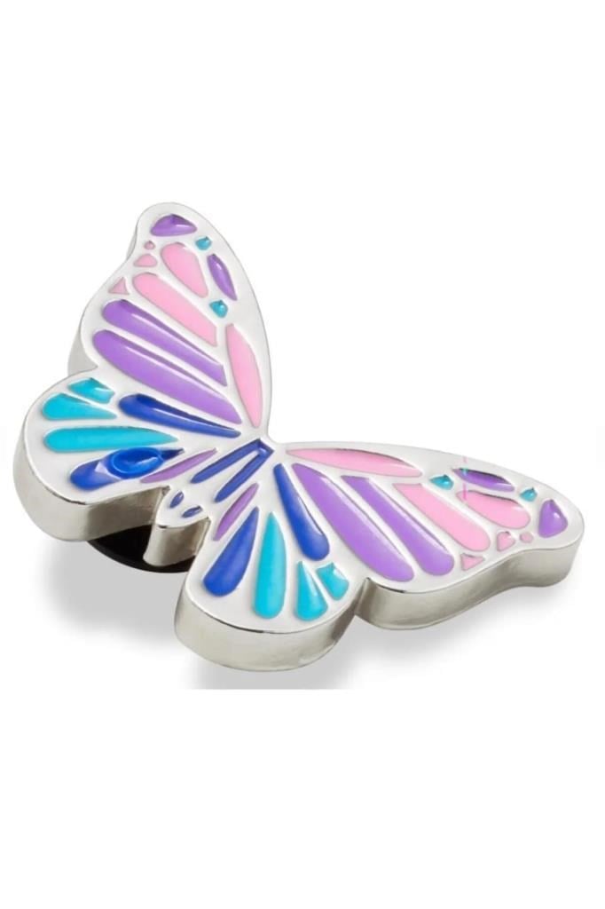 CROCS JIBBITZ J03138-MULTI PURPLE BUTTERFLY UNI NS TERLİK SÜSÜ
