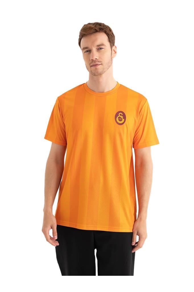 GALATASARAY E232278 MATCH DAY ERKEK T-SHIRT SARI