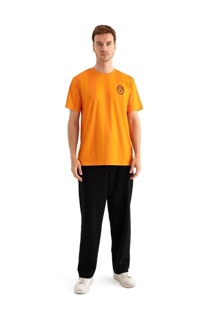 GALATASARAY E232278 MATCH DAY ERKEK T-SHIRT SARI