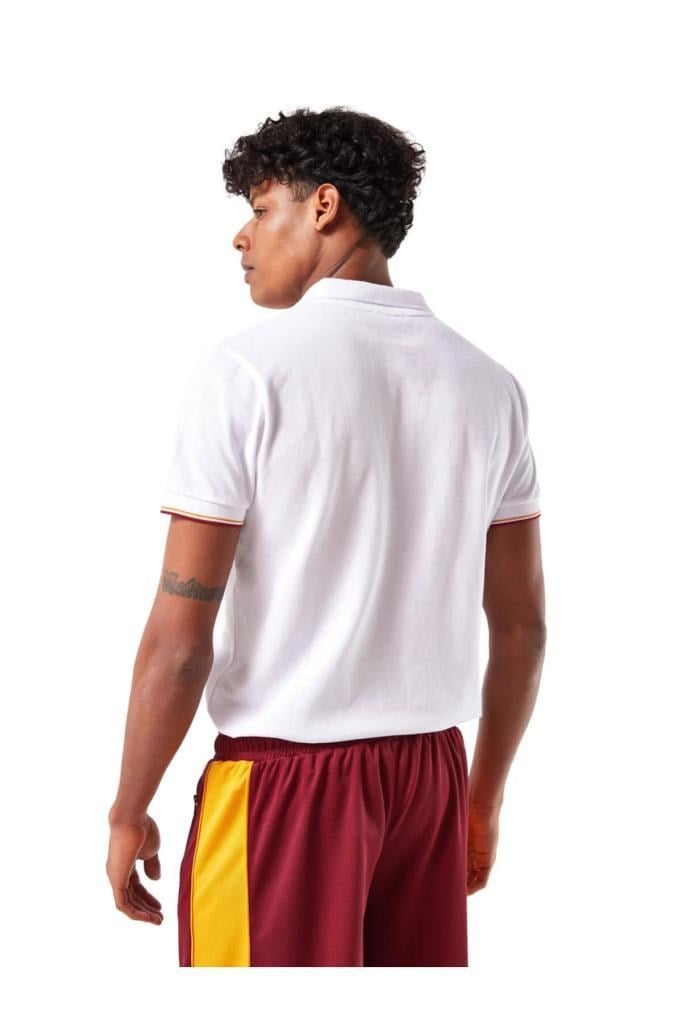 GALATASARAY E251049 BEYAZ POLO YAKA ERKEK T-SHİRT 