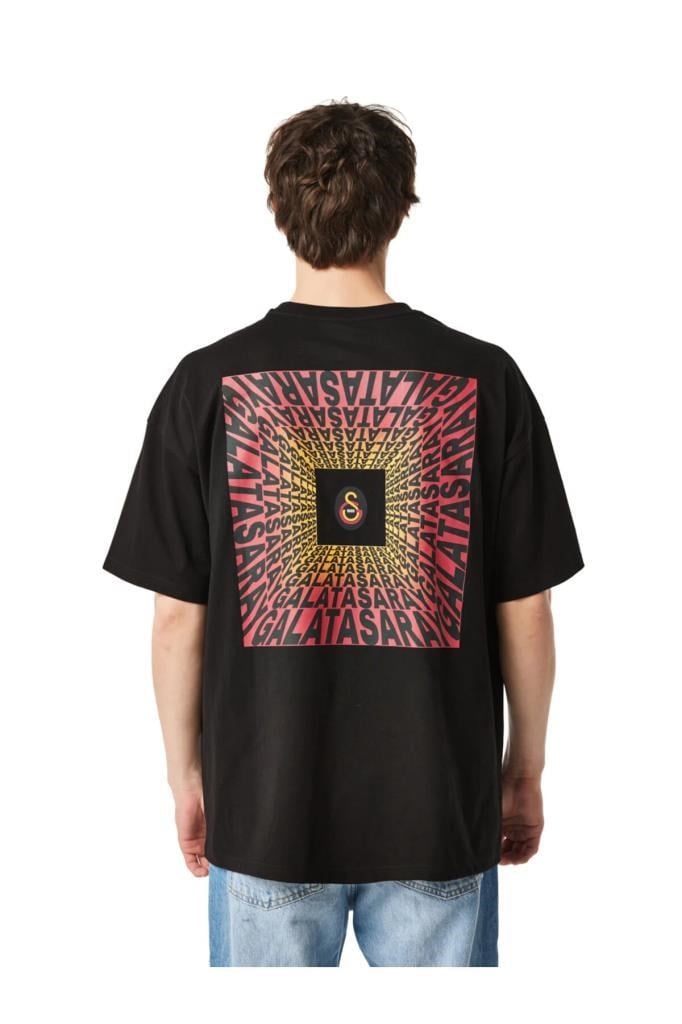 GALATASARAY E251066 ERKEK T-SHIRT SIYAH