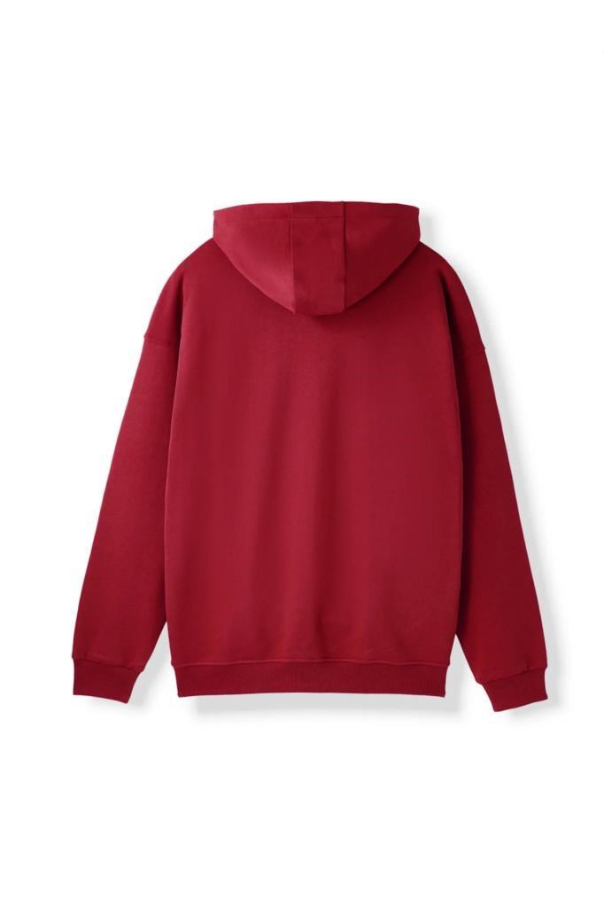 GALATASARAY E252113 HOODIE BORDO ERKEK SWEATSHİRT