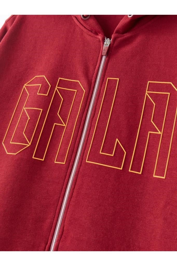GALATASARAY E252113 HOODIE BORDO ERKEK SWEATSHİRT