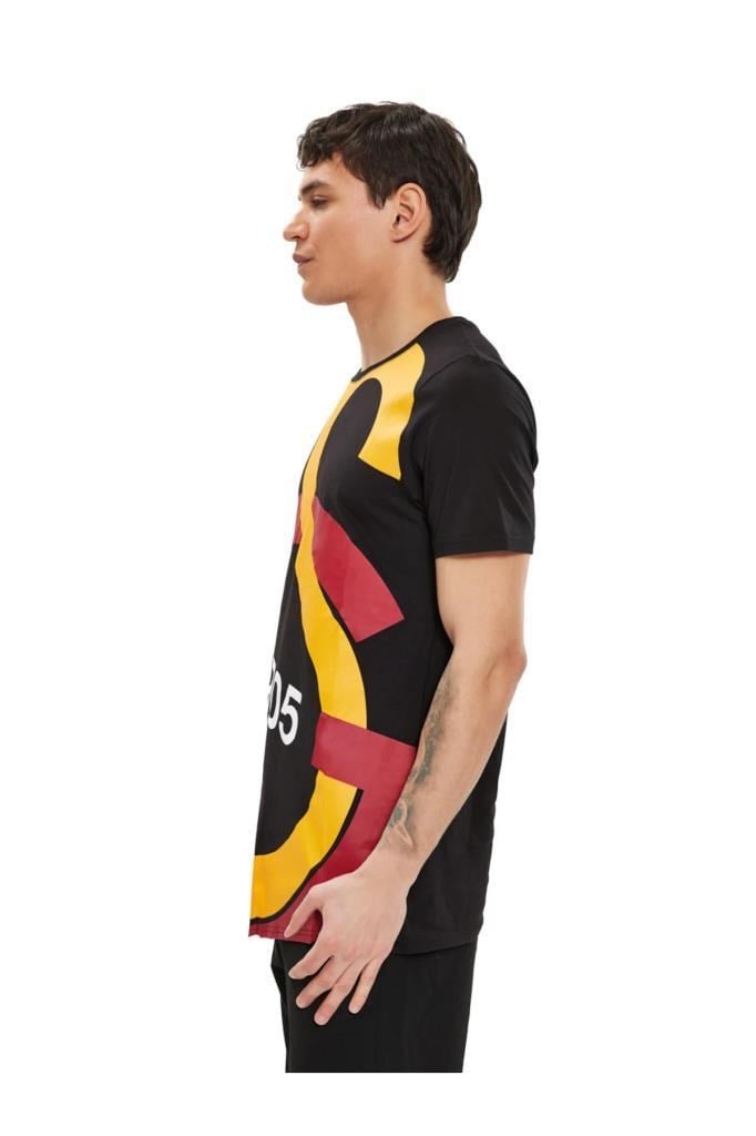 GALATASARAY E88153 BÜYÜK LOGOLU TEE ERKEK T-SHİRT SIYAH