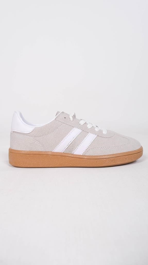 Gri Taş Beyaz Kadın Sneaker N-3269