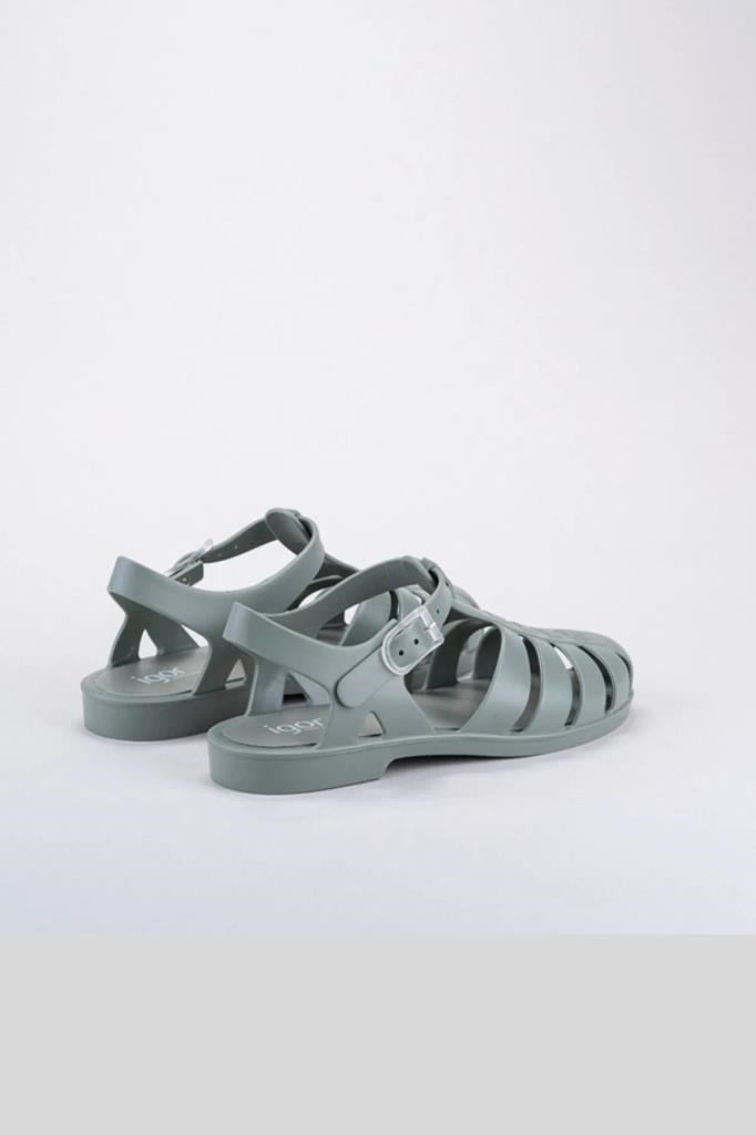 IGOR S10259 013-VERDE GREEN KADIN SANDALET
