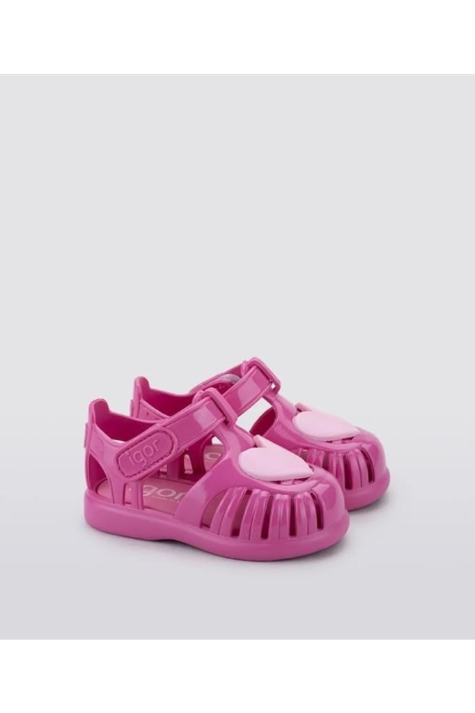İGOR S10310 007-FUCSIA ÇOCUK SANDALET