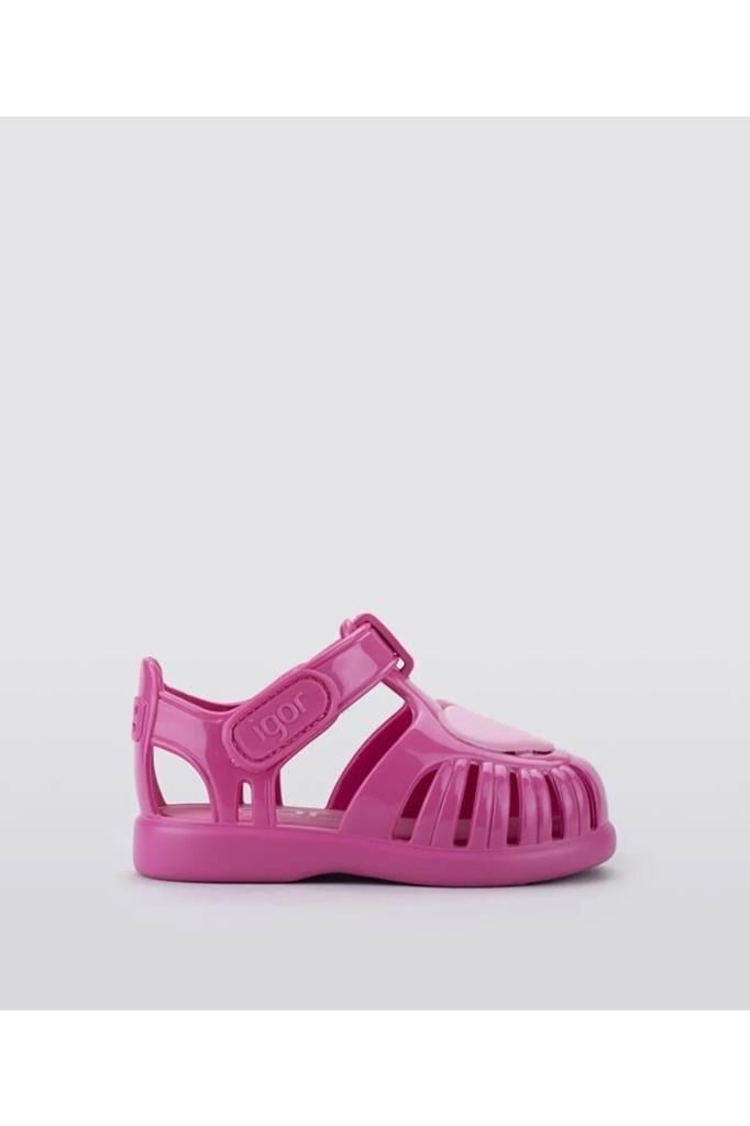 İGOR S10310 007-FUCSIA ÇOCUK SANDALET
