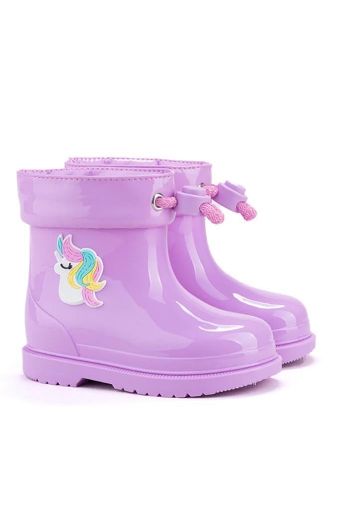 IGOR W10253 BIMBI UNICORNIO 018-MALVA ÇOCUK YAĞMUR ÇİZMESİ