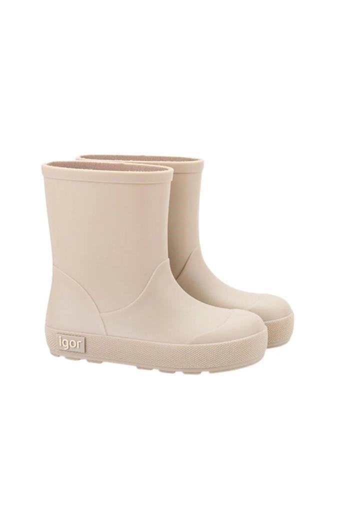 IGOR W10291 YOGI 004-BEIGE ÇOCUK YAĞMUR ÇİZMESİ