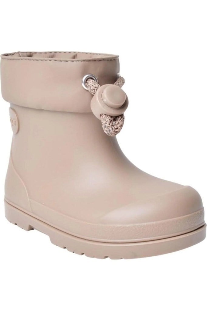 IGOR W10305 004 BEIGE ÇOCUK YAĞMUR ÇİZMESİ