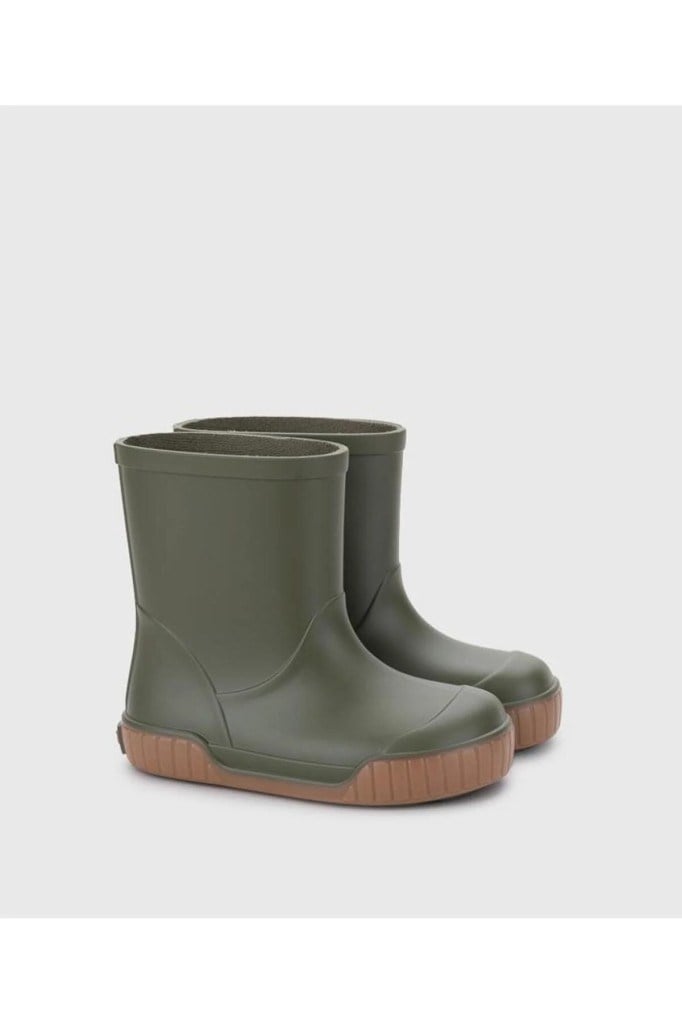 IGOR W10357 042 KAKI ÇOCUK YAĞMUR ÇİZMESİ
