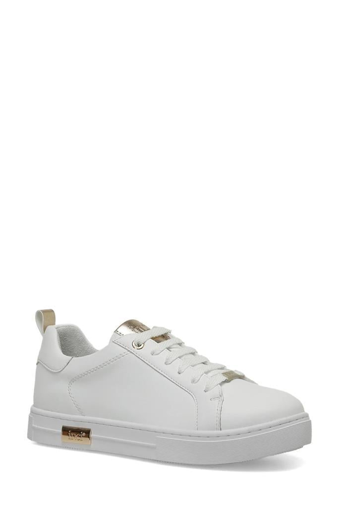 İNCİ PAZEL 4FX BEYAZ RAHAT TABAN KADIN SNEAKER