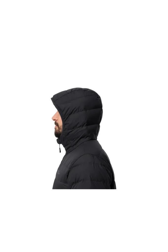 Jack Wolfskin ATHER DOWN HOODY M RDS 1207681-OUT CEKET BLACK ERKEK MONT