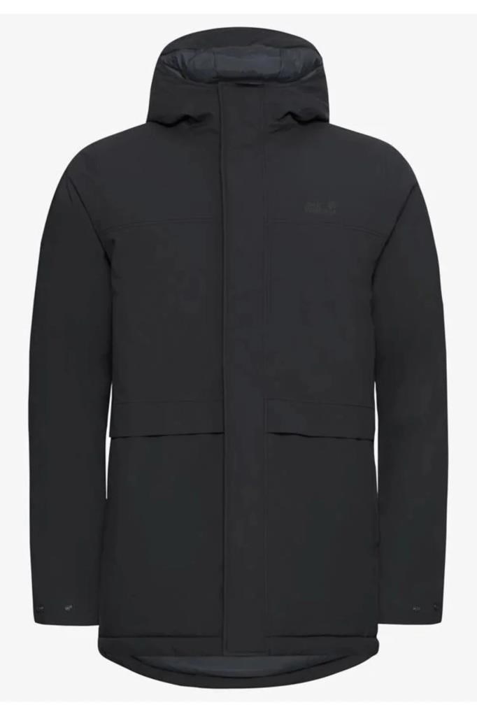 Jack Wolfskin COLD CAMP COAT M A65022-OUT CEKET BLACK ERKEK MONT